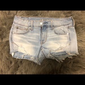 American Eagle stretchy jean shorts